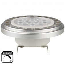 Λάμπα LED AR111 15W 12V 1500lm 24° Ντιμαριζόμενη 3000K Θερμό Φως 13-1112415009